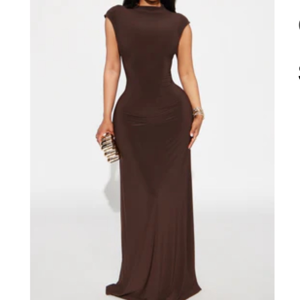 Brown Maxi Dress